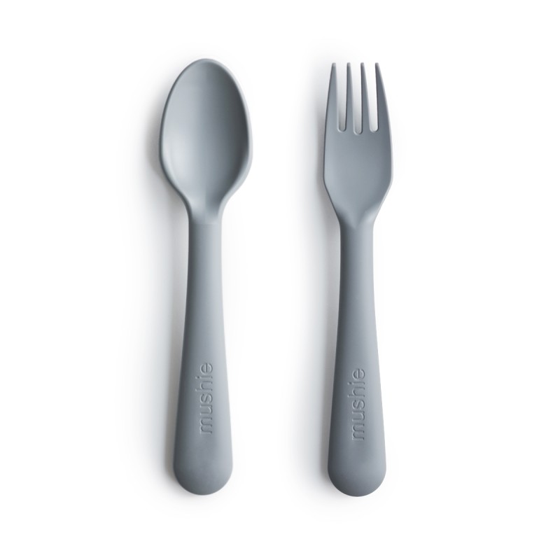 FORK AND SPOON (2 PACK) SOLID CLOUD 15.5x2.5 CM