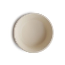 SUCTION BOWL SOLID IVORY 12x12x5 CM