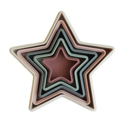 NESTING STARS SOLID ORIGINAL 12.5x5.5x12.5 CM