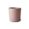 CUPS (SET OF TWO) SOLID BLUSH 7.5x7.5x7 CM