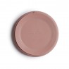 SUCTION PLATE SOLID BLUSH 18x18x2 CM