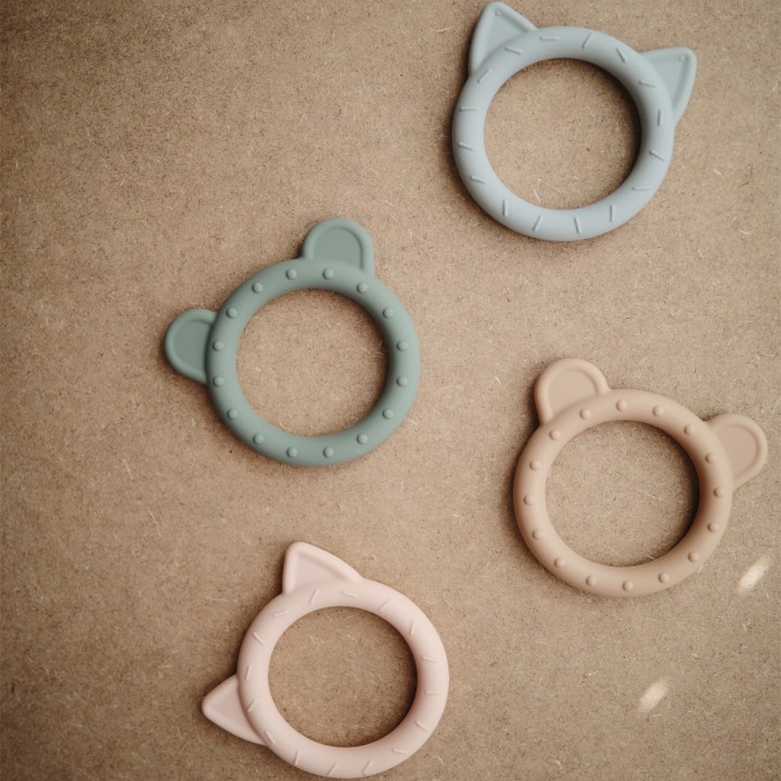 MASSAGIAGENGIVE IN SILICONE CAT STONE 9x9x1 CM