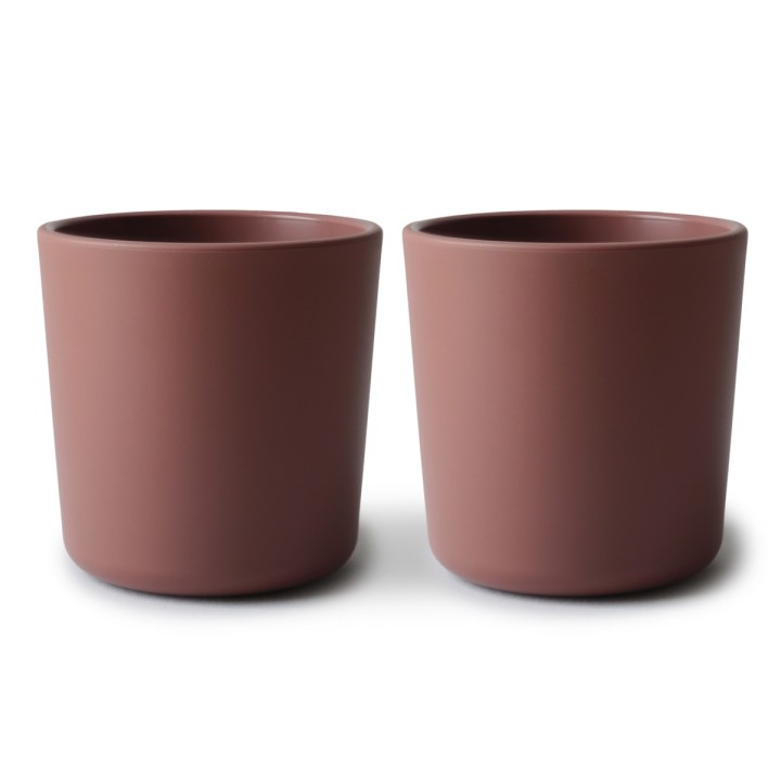 PACK DOS VASOS SOLID WOODCHUCK 7.5x7.5x7 CM