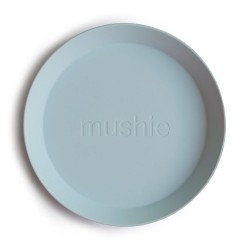 DINNER PLATE ROUND (SET OF 2) SOLID POWDER BLUE 19x19x3 CM