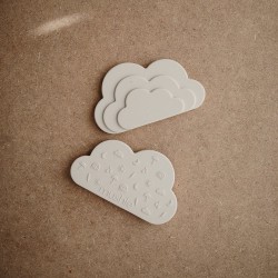 MASSAGIAGENGIVE IN SILICONE CLOUD SHIFTING SAND 10.5x6x1 CM