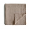 MUSELINA SOLID NATURAL 120x120 CM