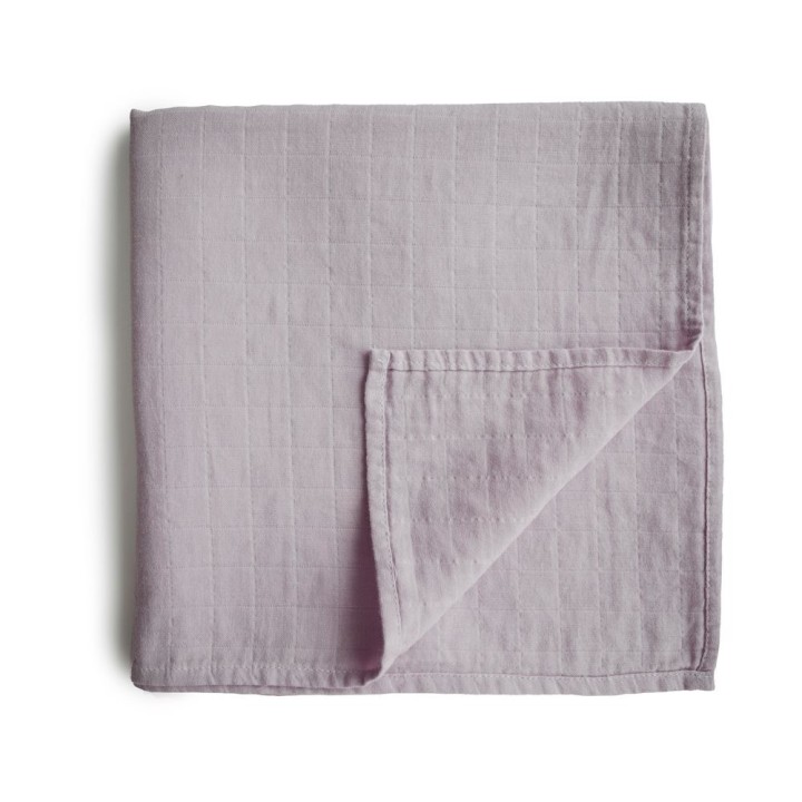 MUSSOLA SOLID SOFT MAUVE 120x120 CM