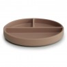 SUCTION PLATE SOLID NATURAL 18x18x2 CM
