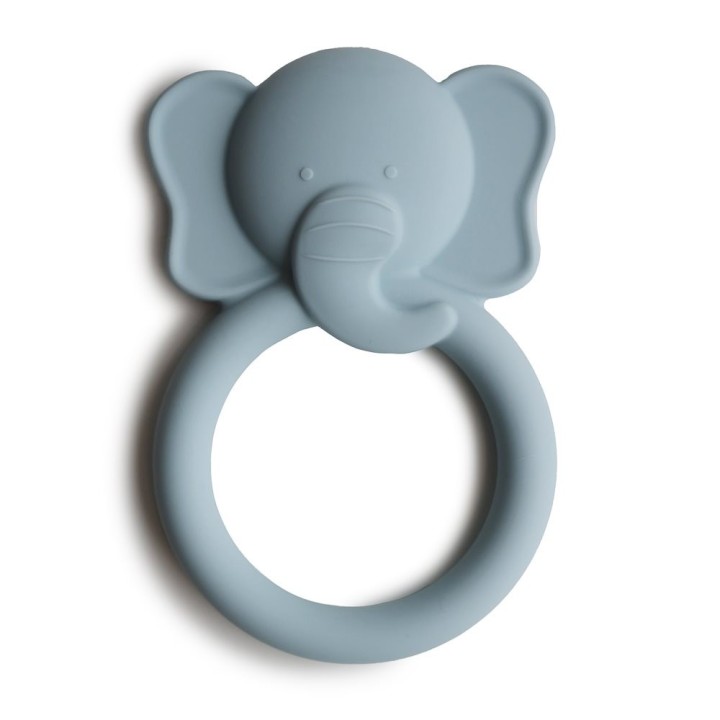 SILICON TEETHER ELEPHANT CLOUD 10.8x7.2x1 CM