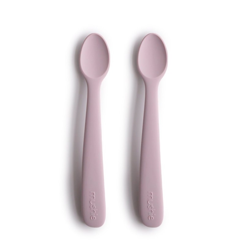 PACK DOS CUCHARAS SOLID SOFT LILAC 16x2.5x1 CM