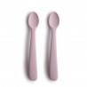 SILICONE SPOON (2 PACK) SOLID SOFT LILAC 16x2.5x1 CM