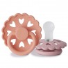 SILICONE PACIFIER BLOCK 2 PACK FAIRYTALE PRINCESS/THUMBELINA 0+