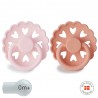 SILICONE PACIFIER BLOCK 2 PACK FAIRYTALE S.QUEEN/PRINCESS 0+