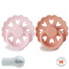 SILICONE PACIFIER BLOCK 2 PACK FAIRYTALE S.QUEEN/PRINCESS 6+