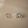 LATEX PACIFIER NIGHT 2 PACK MOON PHASE CREAM/TW.MAUVE 0+