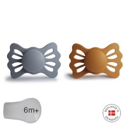 SYMM. SILICONE PACIFIER 2...