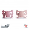 SUCCHIETTO ANA.SILICONE 2 IN 1 BUTTERFLY CEDAR/BABY P. 0+
