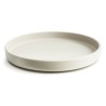 CLASSIC SUCTION PLATE SOLID IVORY 18x18x2 CM