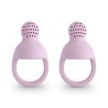 SET 2 MANGIAFRUTTA IN SILICONE SOLID SOFT LILAC 4.5x6.3x7.6 CM