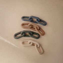 SILICON TEETHER LINKS NATURAL 20x5 CM