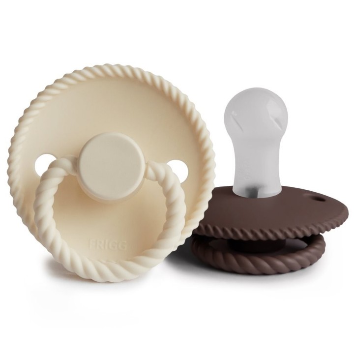 SUCCHIETTO B. SILICONE 2 IN 1 ROPE CREAM/COCOA 0+