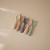 TODDLER STARTER SPOON 2-PACK SOLID SHIFTING SAND+BLUSH 2.5x10.5x1 CM