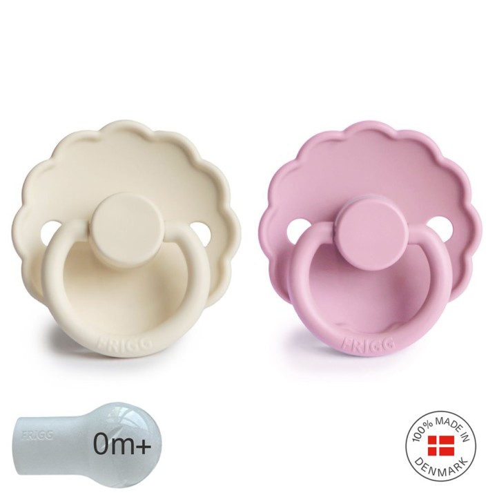 SUCCHIETTO B. SILICONE 2 IN 1 DAISY CREAM/LUPINE 0+