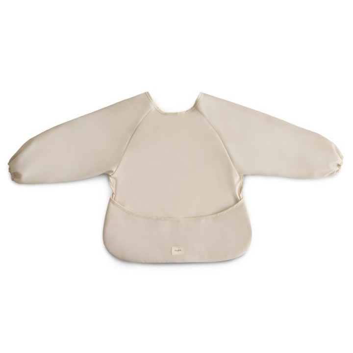 LONG SLEEVE BIB SOLID FOG 36x40 CM
