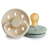 LATEX PACIFIER BLOCK 2 PACK MOON PHASE SAGE/CREAM 0+