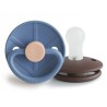 SUCCHIETTO B. SILICONE 2 IN 1 LITTLE VIKING OCEAN V./COCOA 0+