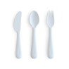 CUTLERY PACK SOLID POWDER BLUE 16x2.5x1 CM