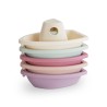 BATH BOATS (SET OF 5) SOLID PETAL 6x11x5 CM