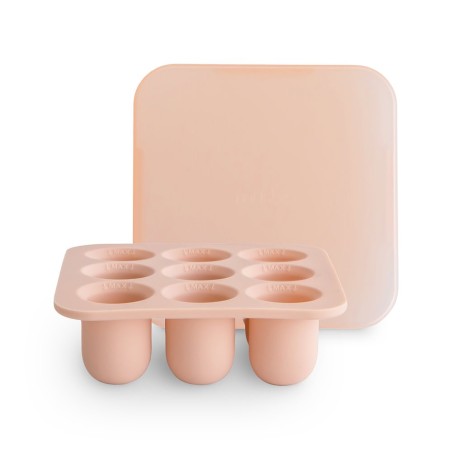 BABY FOOD FREEZER TRAY SOLID BLUSH 10.5x10.5x3.5 CM