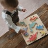 PUZZLE IN LEGNO SOLID DINO