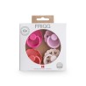 SILICONE PACIFIER 4 PACK MIXED ROSY ROMANCE 0+