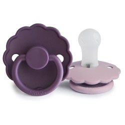 SUCCHIETTO B. SILICONE 2 IN 1 DAISY VIOLET DREAM/S.LILAC 0+