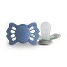 SYMM. SILICONE PACIFIER 2 PACK LUCKY OCEAN V./SAGE 0+