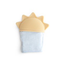 TEETHING MITTEN SUN YELLOW...