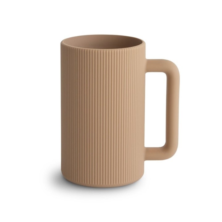 GOBELET RINÇAGE POUR LE BAIN SOLID NATUREL 12.5x8.5x15 CM