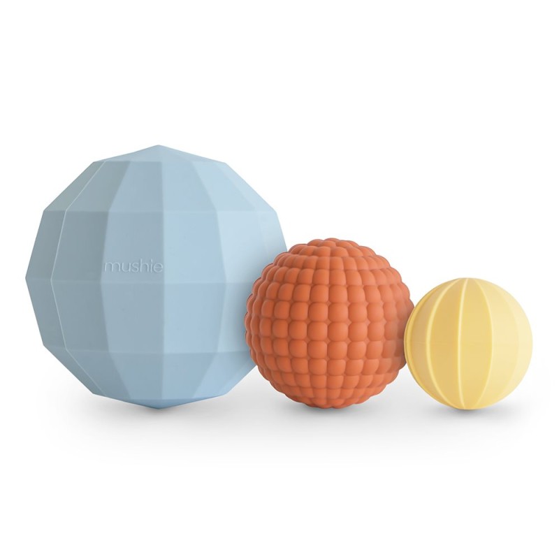 GIOCATTOLO SENSORIALE SPHERES3 SOLID POWDER BLUE