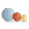 NESTING SPHERES SENSORY TOY(3) SOLID POWDER BLUE 9.1x9.1x9.1 CM