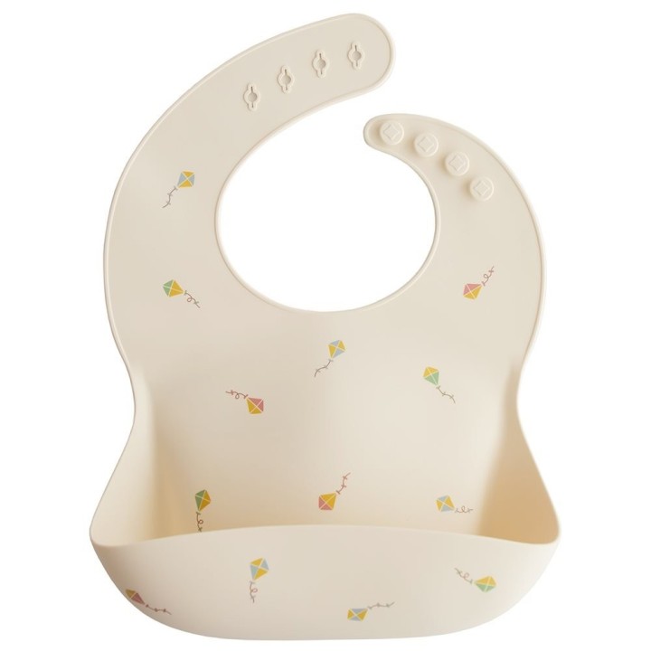 SILICONE BIB PRINT KITES 26.5x3.5 CM