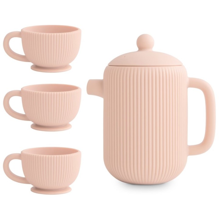 PLAY TEA SET SOLID BLUSH 14x7.9x17.8 CM