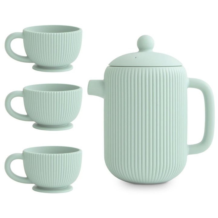 PLAY TEA SET SOLID CAMBRIDGE BLUE 14x7.9x17.8 CM