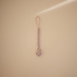 CADENA CHUPETE M. HERA SOFT LILAC 19x1.5 CM